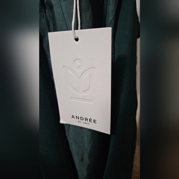 ANDREE by Unit Business as Usual Blazer in Emerald green. Size Small NWT - Picture 8 of 13